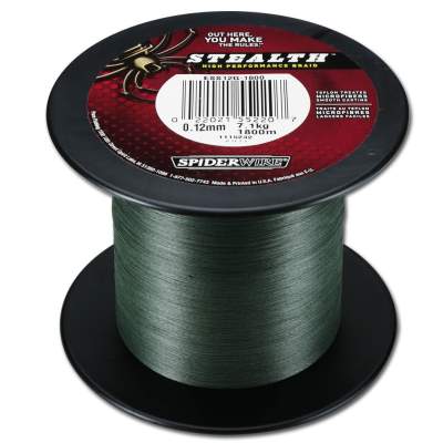 Spiderwire Stealth Moos-Grün 1800 014, 1800m - 0,14mm - moosgrün - 10,2kg