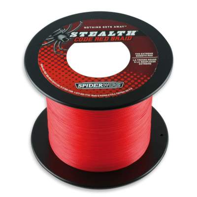 Spiderwire Stealth Code Red 0,10mm 1m von der Großspule 1m - 0,10mm - rot - 6,2kg