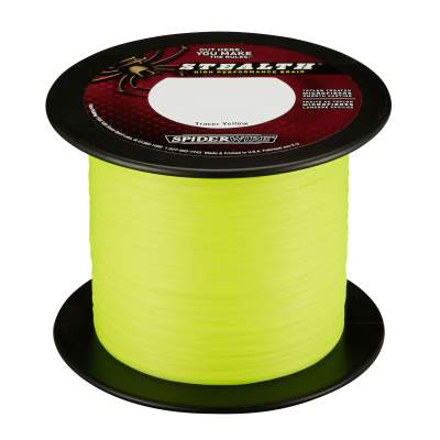 Spiderwire Stealth Braid yellow 0,12mm 1m von der Großspule 1m - 0,12mm -Hi-Vis Yellow - 7,1kg