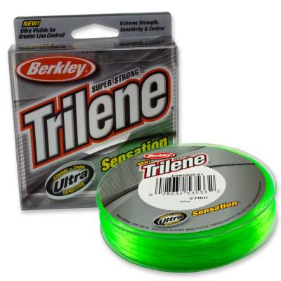 Berkley Trilene Sensation Hi Vis Solar Green 270 028 270m - 0,28mm - Solar Green - 7kg