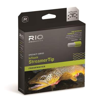 RIO In Touch Streamer Tip Freshwater WF5F/I 27m - Grey/Yellow/Green - WF-5F/I