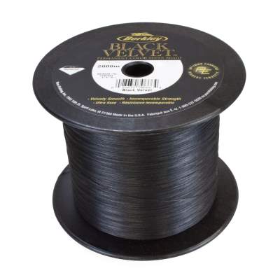 Berkley Black Velvet 0,08mm 10,1Kg 1m von der Großspule schwarz - TK10,1kg - 0,08mm - 1m von der Großspule