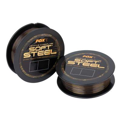Fox Adaptive Camouflage Soft Steel - Karpfenschnur 16lb (7.27kg) - 0,331mm - 1000m