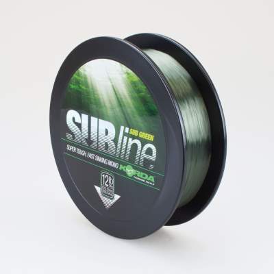 Korda SUBline 1000m - 0,35mm - Green - 12lb