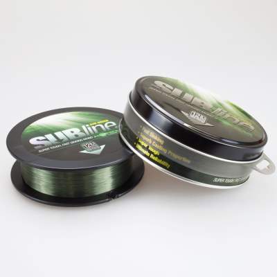 Korda SUBline 1000m - 0,35mm - Green - 12lb