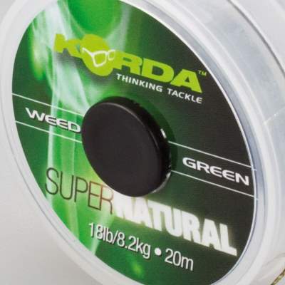 Korda SuperNatural, 20m - Weedy Green - 18lb