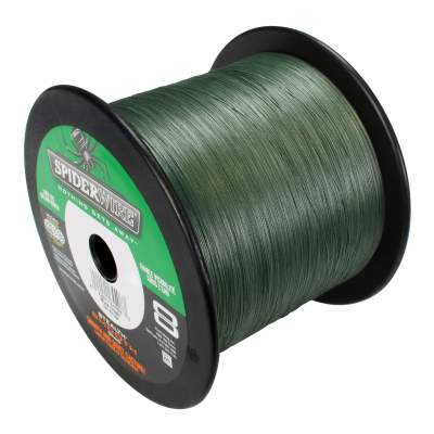 Spiderwire Stealth Smooth 8 Moss green 50m von der Großspule Angelschnur TK15,8kg - 0,17mm