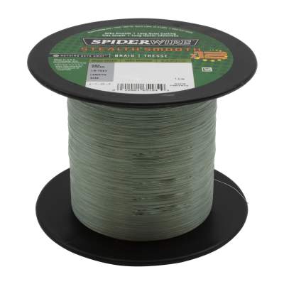 Spiderwire Stealth Smooth 12 Moss Green 1m von der Großspule Angelschnur TK5,4kg - 0,06mm