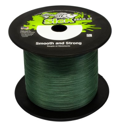 Berkley Sick Braid Geflochtene Schnur 0,10mm - Moss Green - 2000m