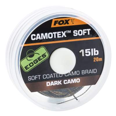 Fox Camotex Dark Soft 15lb 20m, TK15lb - 20m
