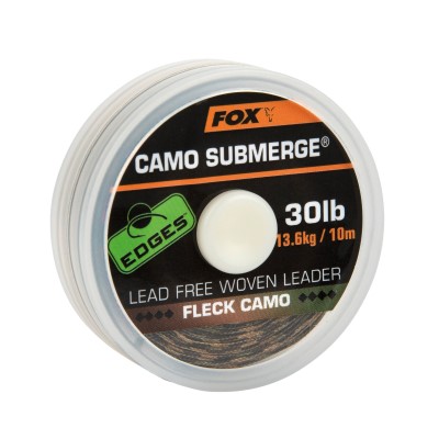 Fox Submerge Camo Leader, 30lb - 10m