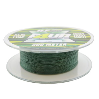 Roy Fishers X4 Braid geflochtene Schnur, 300m - 0,35mm - grün - 22,6kg