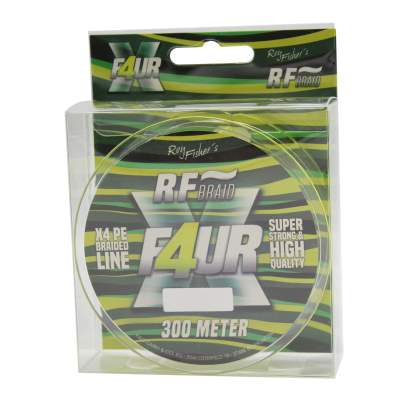 Roy Fishers X4 Braid geflochtene Schnur Angelschnur 300m - 0,30mm - gelb - 19,35kg