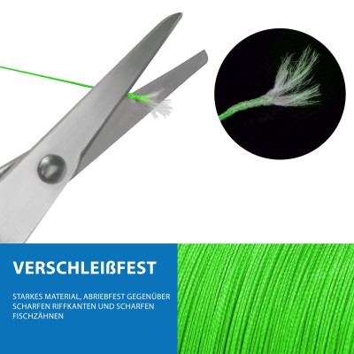 Senshu Q-Line, 0,16mm - lime green - 1m von der Großspule