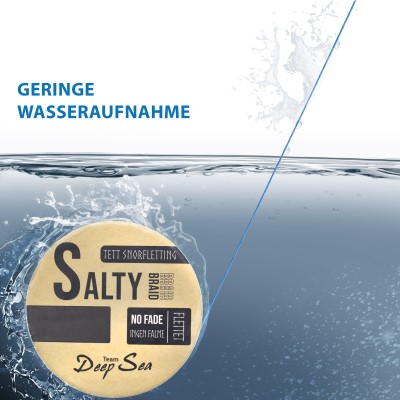 Team Deep Sea Salty-Braid Geflochtene Schnur 0,35mm - blue - 1m von der Großspule