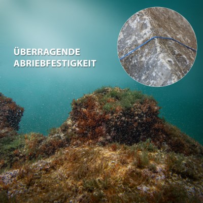 Team Deep Sea Salty-Braid Geflochtene Schnur 0,30mm - blue - 1m von der Großspule