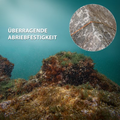Team Deep Sea Salty-Braid Geflochtene Schnur 0,25mm - orange - 1m von der Großspule