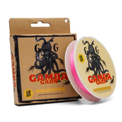 Dein Lieblingsangler DLA Gamba Garn - geflochtene Schnur Graffiti Ghost Pink - 0.18mm - 15.5Kg - 350m