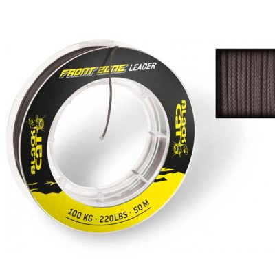 Black Cat Front Zone Vorfach 50m - 1mm - 100kg - schwarz