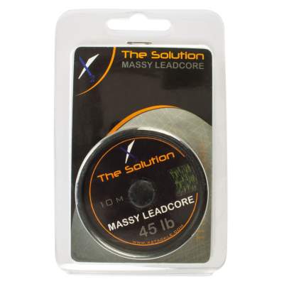 The Solution Vorfachschnur Massy Leadcore Camou Green 45lb 10m 45lb - 10m