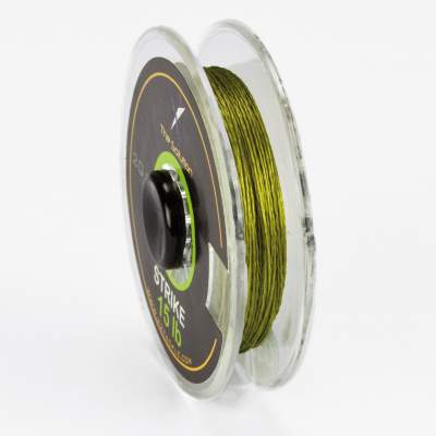 The Solution Vorfachschnur Strike Sinking Braid Weedy Green 15lb 20m, - 15lb - 20m