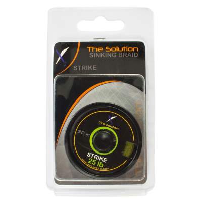 The Solution Vorfachschnur Strike Sinking Braid Weedy Green 25lb 20m 25lb - 20m