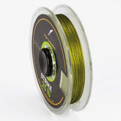 The Solution Vorfachschnur Strike Sinking Braid Weedy Green 25lb 20m, - 25lb - 20m