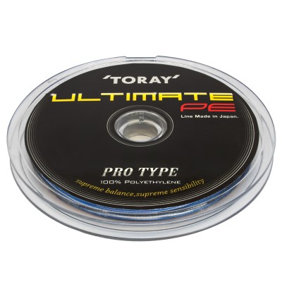 Toray Ultimate PE Geflochtene-Schnur 0,235mm - multicolor