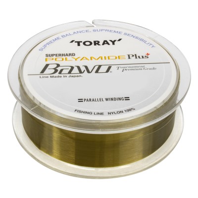 Toray Bawo Polyamide Plus Monofil-Schnur 0,340mm - gold-braun