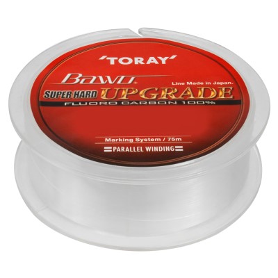 Toray Bawo Upgrade Fluorocarbon 0,322mm - tranparent - superhard