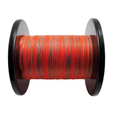 Team Deep Sea Saltwater Legend Pro, 8 PE Braid 1000 025, 1000m - 0,25mm - orange/darkblue - 21,85kg