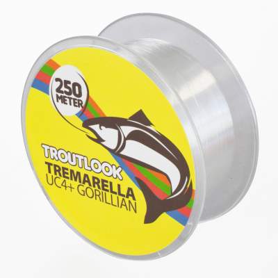 Troutlook Tremarella UC4+ Gorillian Forellenschnur 250 022, 250m - 0,22mm - clear - 5,65kg