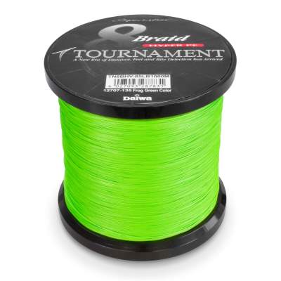 Daiwa Tournament 8x Braid 0,35mm chartreuse 1000m chartreuse - TK40kg - 0,35mm - 1000m