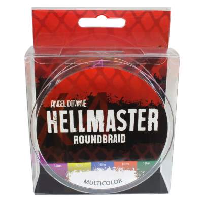 Angel Domäne Hellmaster Roundbraid Multicolor, 300m - 0,40mm - 37,15kg