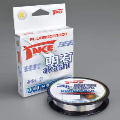 Lineaeffe Take Akashi Fluorocarbon Ultraclear 50m 0,22mm, 0,22mm - TK9,00kg