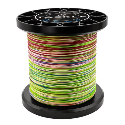 Pro Tackle Q-Superline 8-Braid Geflochtene Schnur 0,32mm - multicolor - 29,0kg - 1200m