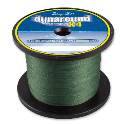 Team Deep Sea Dynaround Strong 4 PE Braid, OG 1000 031, 1000m - 0,31mm - olivgrün - 25,95kg