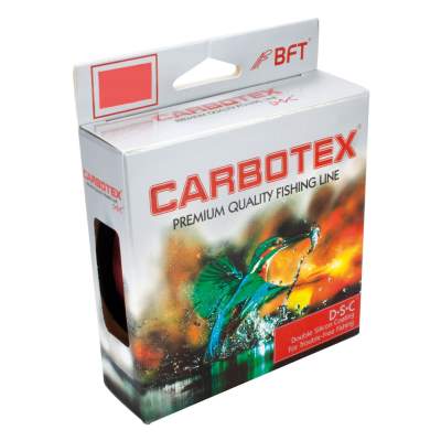 Carbotex DSC (Double Silicon Coating) rot 500m 0,205mm 500m - 0,205mm - red glow - 5,85kg