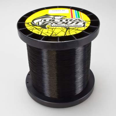 Troutlook Ultratrout Forellen Schnur 5000m - 0,20mm - 4,70 kg - tiefschwarz