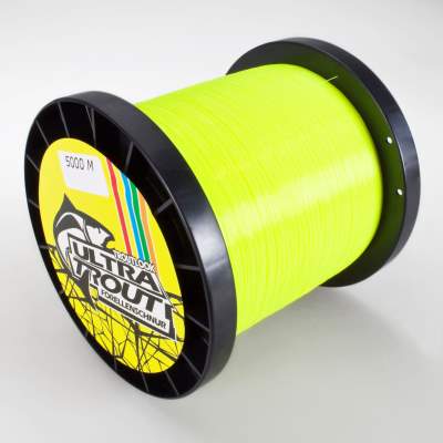 Troutlook Ultratrout Forellen Schnur 5000m - 0,18mm - 4,05 kg - fluogelb