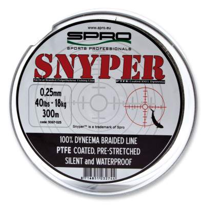 SPRO Snyper Moosgrün 0,25, moosgrün - TK18kg - 0,25mm