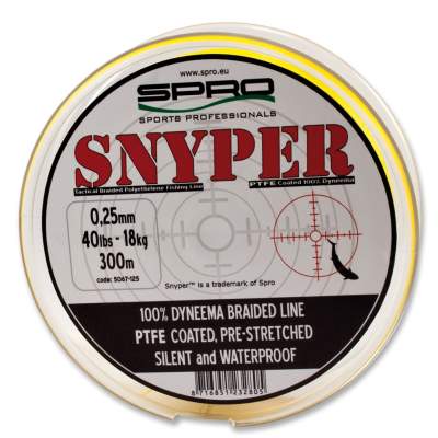 SPRO Snyper Fluo gelb 0,25 Fluo Gelb - TK18kg - 0,25mm