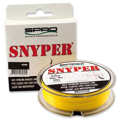 SPRO Snyper Fluo gelb 0,15, Fluo Gelb - TK10kg - 0,15mm