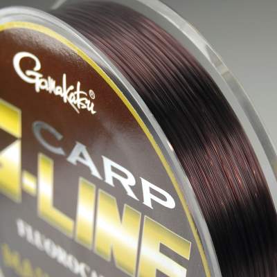 Gamakatsu G-Line Carp Fluorocarbon darkbrown 300m 0,38 Dark Brown - TK8,9kg - 0,38mm - 300m