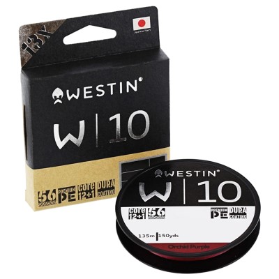 Westin W10 13 Braid Orchid Purple Geflochtene Schnur 135m - TK13,4Kg - 0,205mm