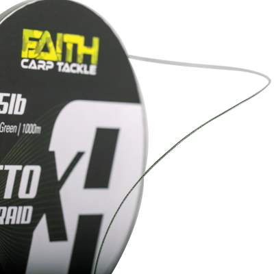 Faith OctoX 8 Braid, 0.25mm - 1000m - 40lb - grün