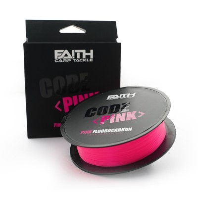Faith Code Pink - Fluorocarbon Pink - Fluorocarbon - 0.35mm - 9,75kg - 500m