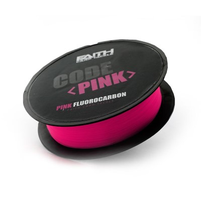 Faith Code Pink - Fluorocarbon Pink - Fluorocarbon - 0.35mm - 9,75kg - 500m