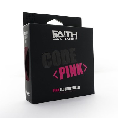 Faith Code Pink - Fluorocarbon Pink - Fluorocarbon - 0.35mm - 9,75kg - 500m