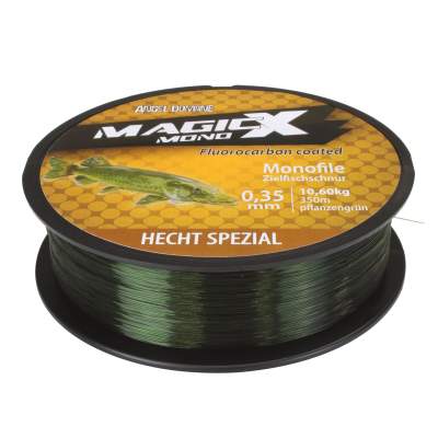 Angel Domäne Magic-X Hecht Spezial, 350m - 0,32mm - 9,5kg - olivgrün